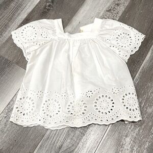 Zara Embroidered Poplin Shirt